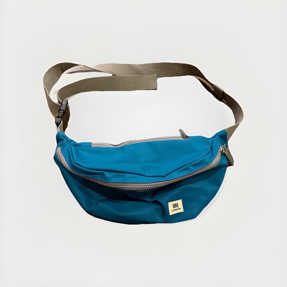 Ori London Jubilee Turquoise Water Repellent Hip Bags Sling Bag Fanny Pack